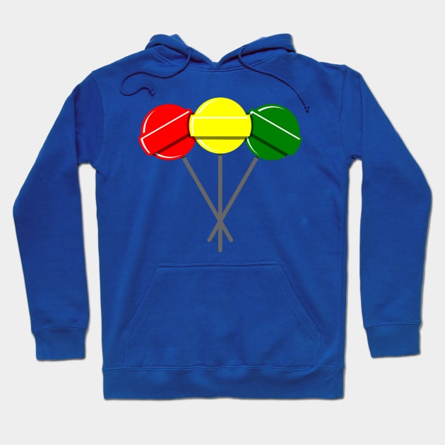 Lollipop Stop Light Hoodie by meganther0se